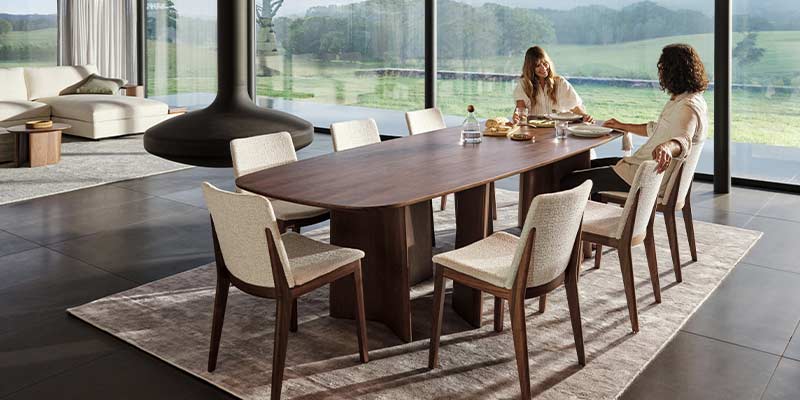 cast iron glass top dining table